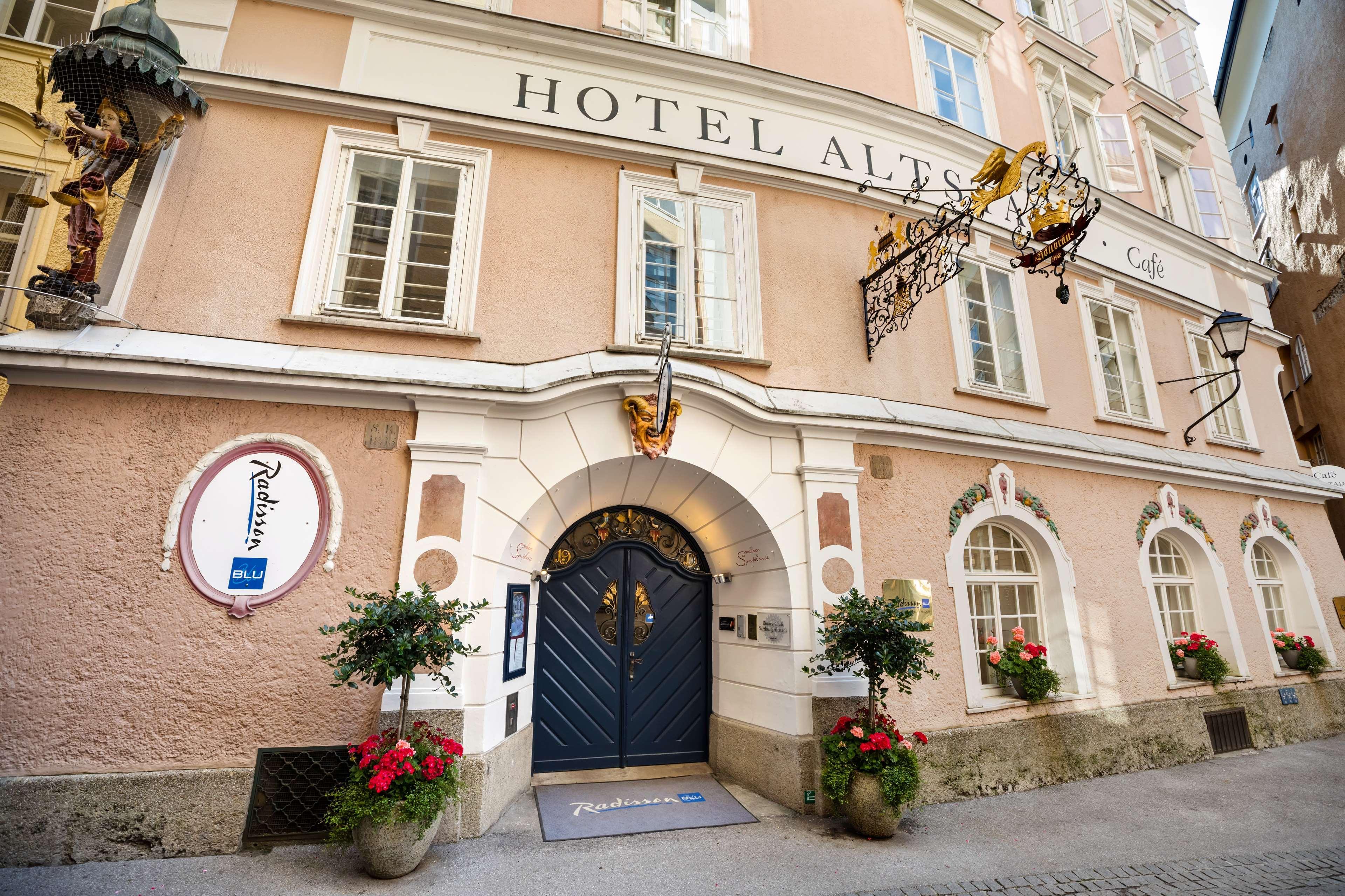 Radisson Blu Hotel Altstadt Salzburgo Exterior foto