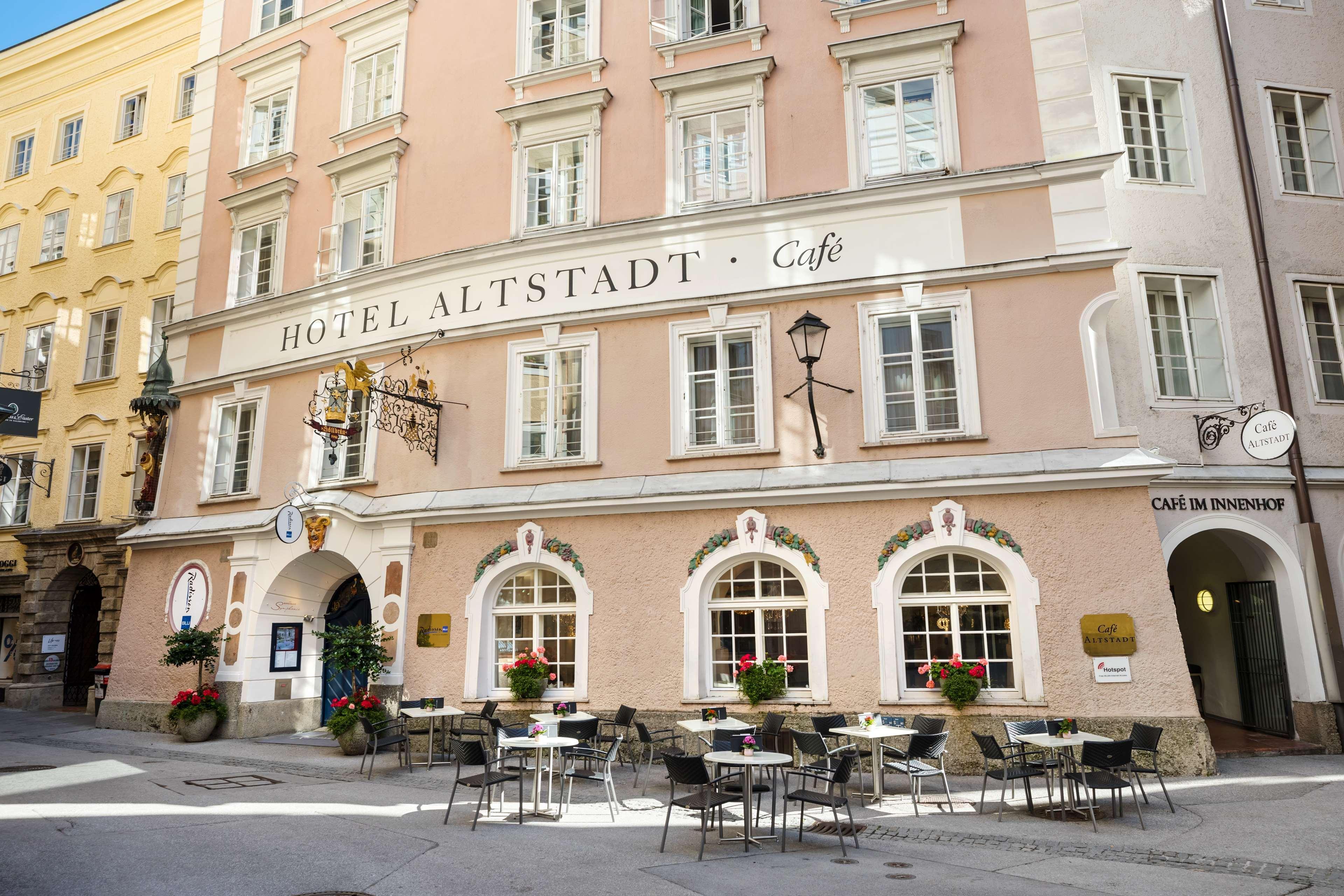 Radisson Blu Hotel Altstadt Salzburgo Exterior foto